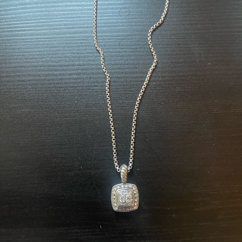 David Yurman albion diamond necklace